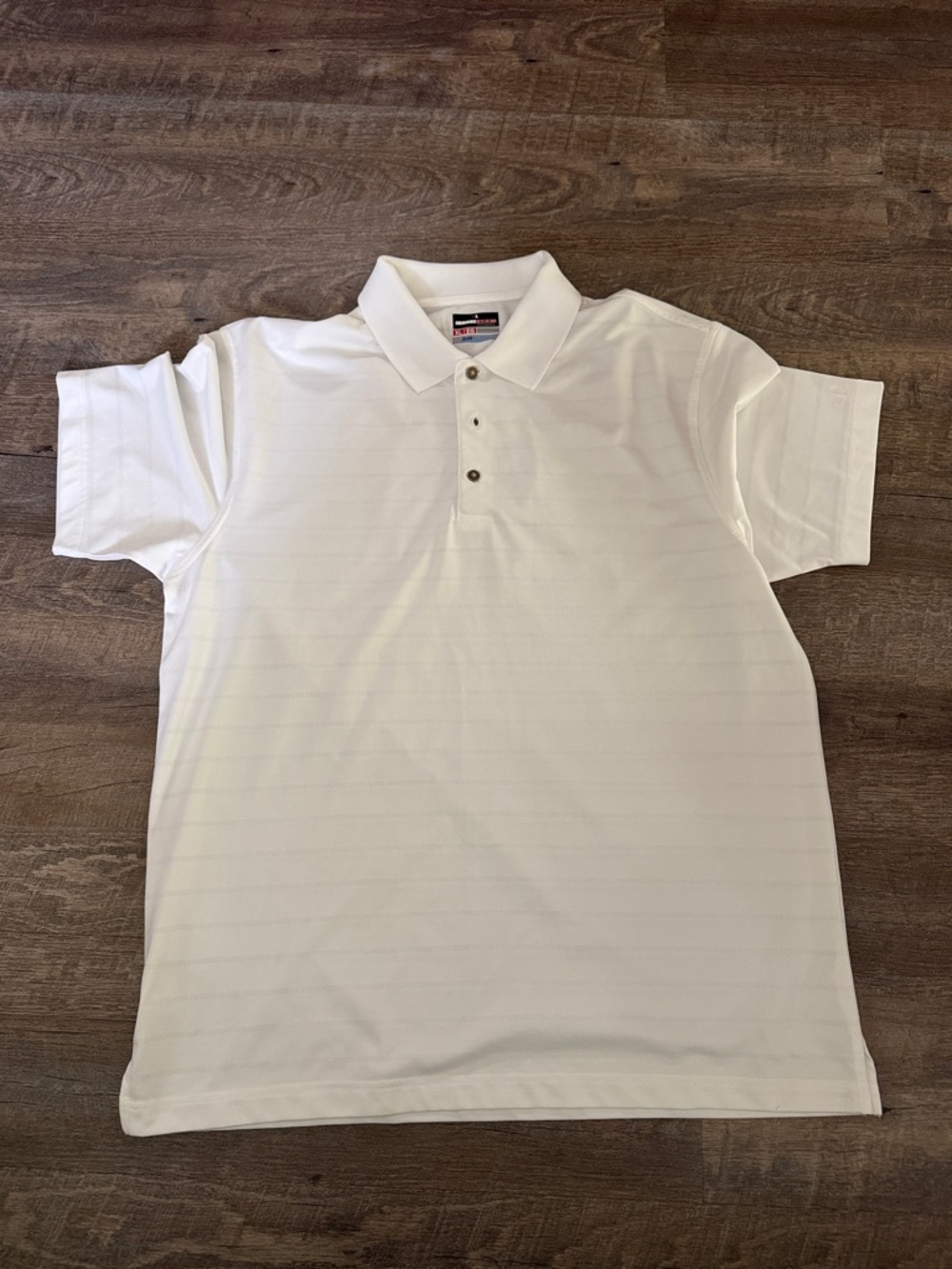 Grand Slam White Men's Short Sleeve Polo